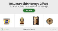 10 Luxury Sidr Honeys Gifted for Their Rare Quality and Cultural Prestige